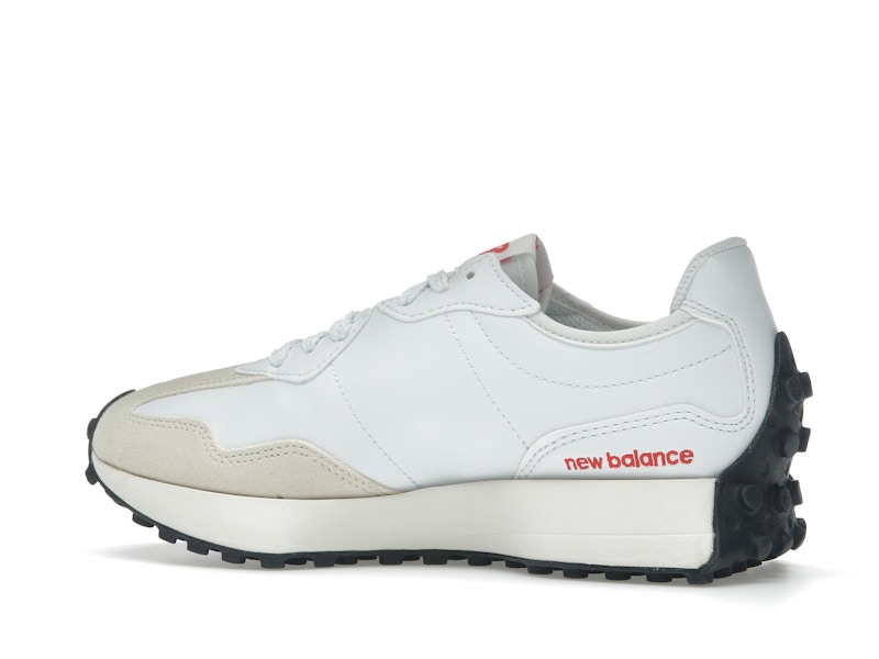 New Balance 327 White Burst Red