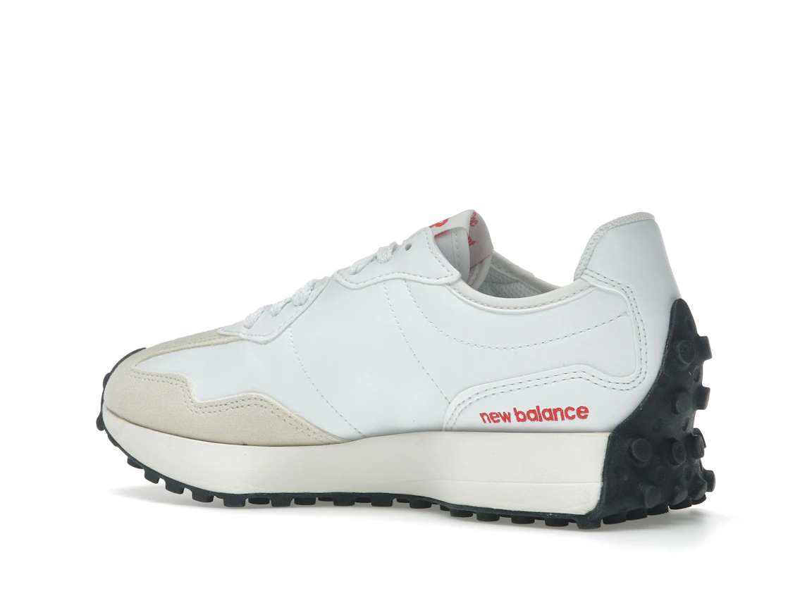 New Balance 327 White Burst Red