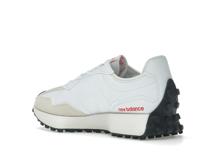 New Balance 327 White Burst Red