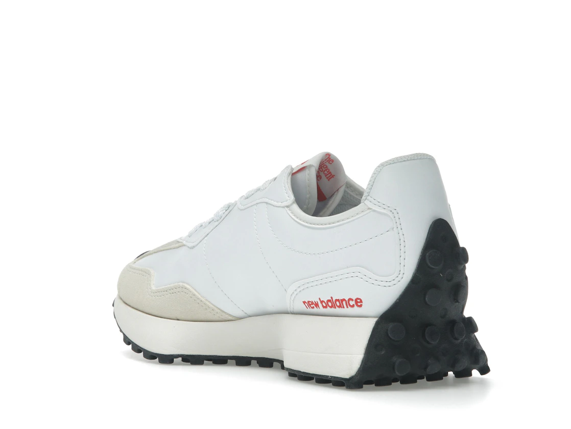 New Balance 327 White Burst Red