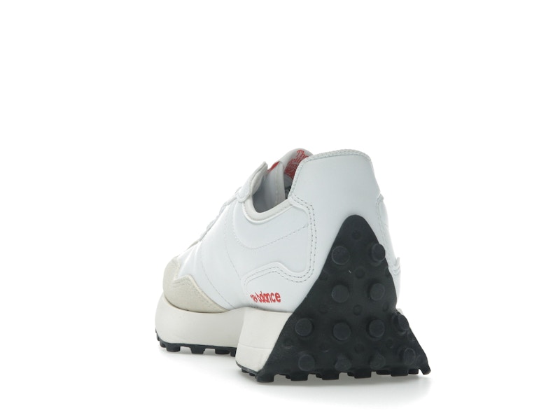 New Balance 327 White Burst Red
