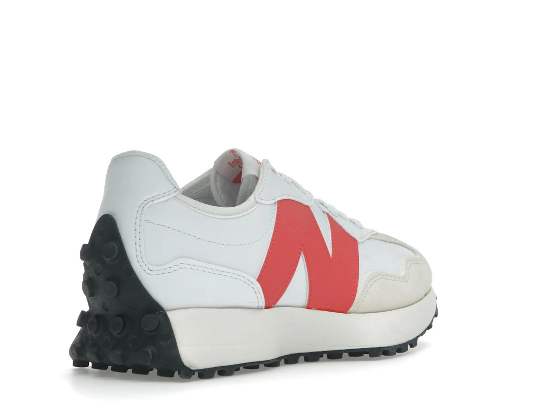 New Balance 327 White Burst Red