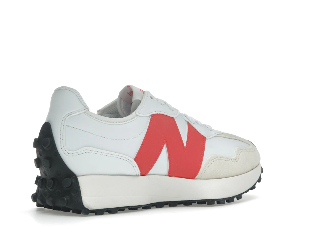 New Balance 327 White Burst Red