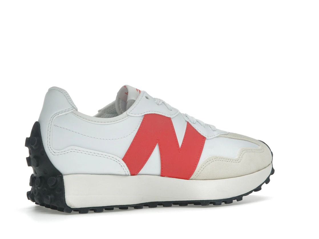 New Balance 327 White Burst Red