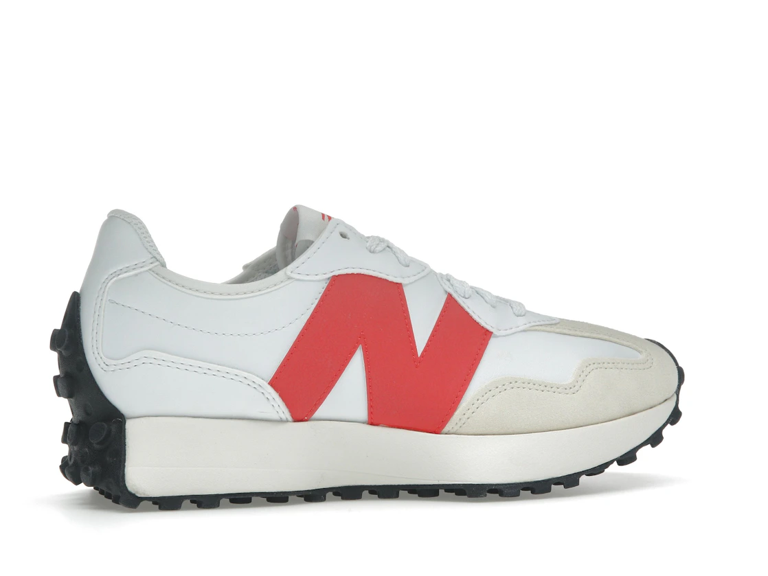 New Balance 327 White Burst Red