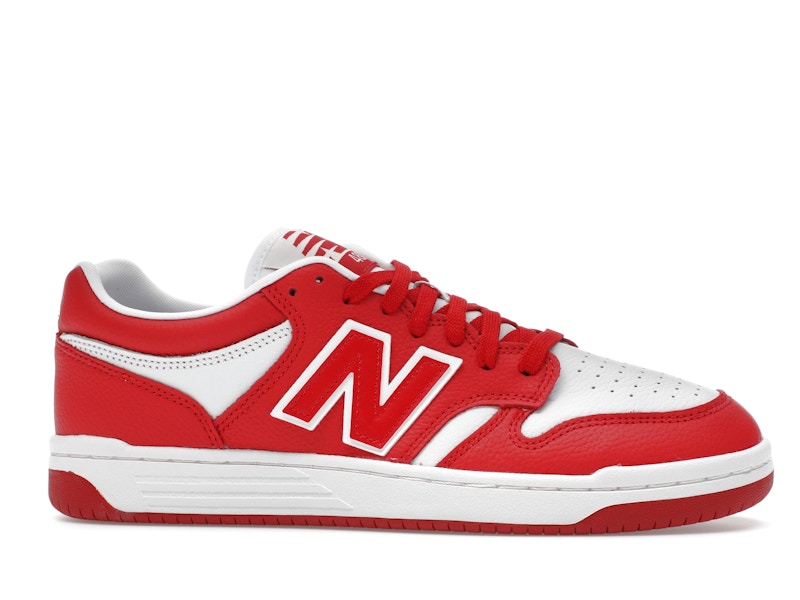 New Balance 480 Red White