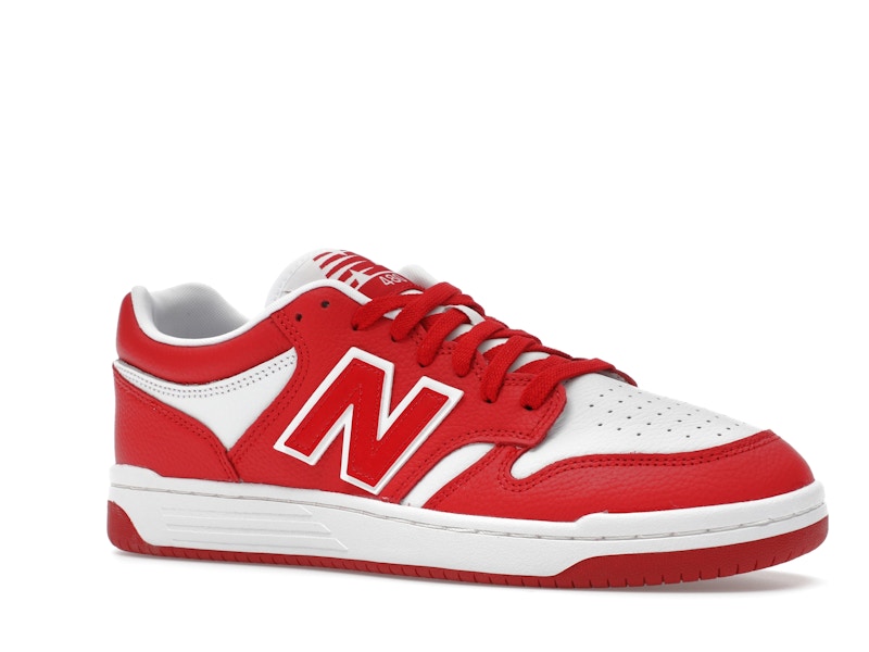 New Balance 480 Red White