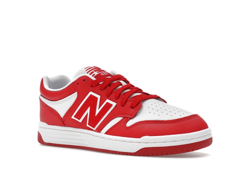 New Balance 480 Red White