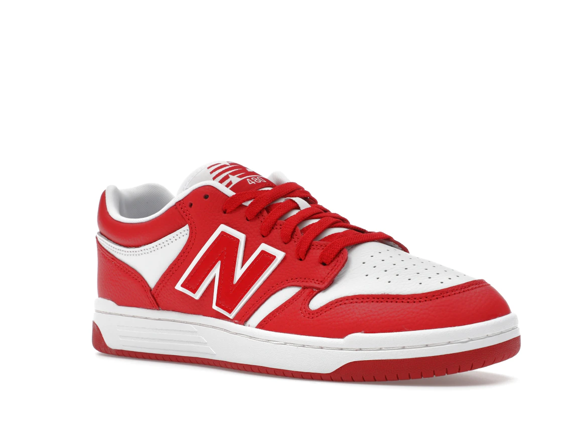 New Balance 480 Red White
