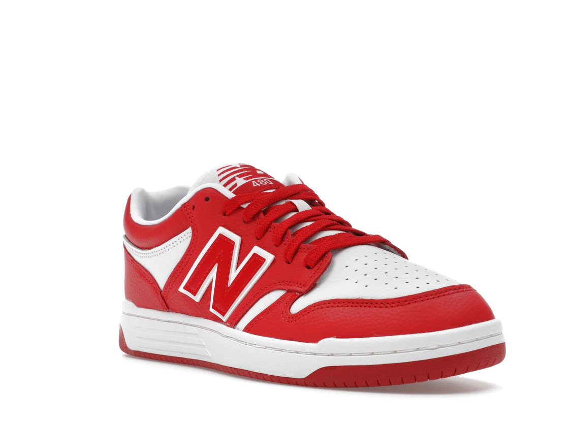 New Balance 480 Red White