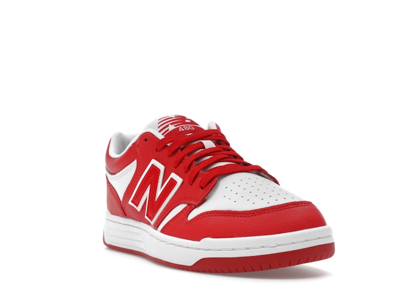 New Balance 480 Red White