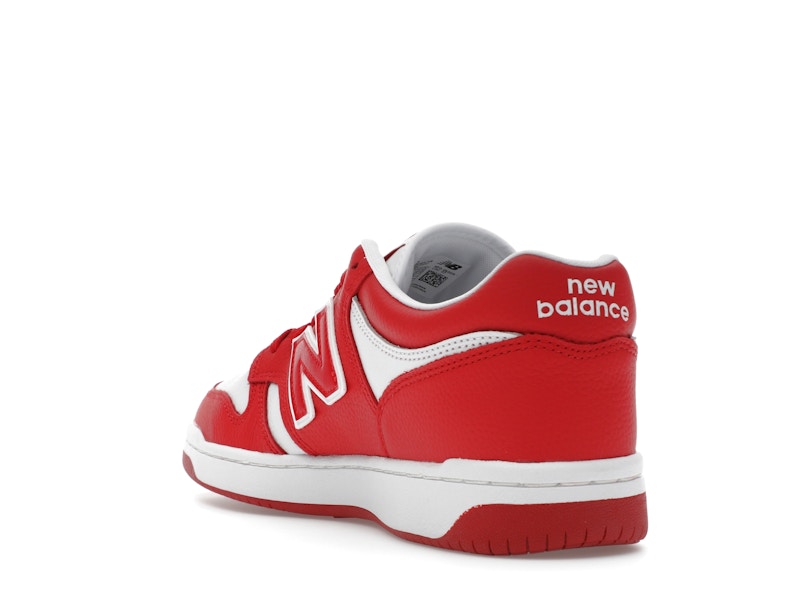 New Balance 480 Red White