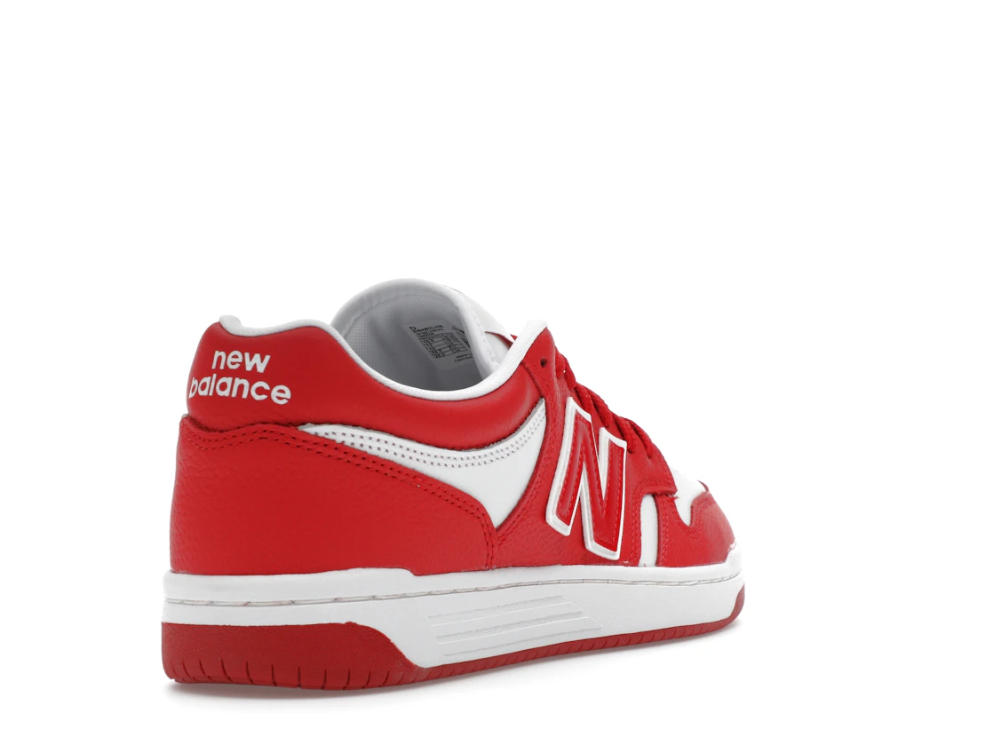 New Balance 480 Red White