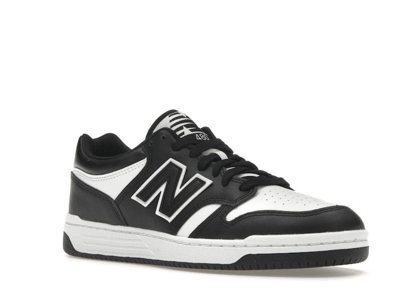 New Balance 480 Black White