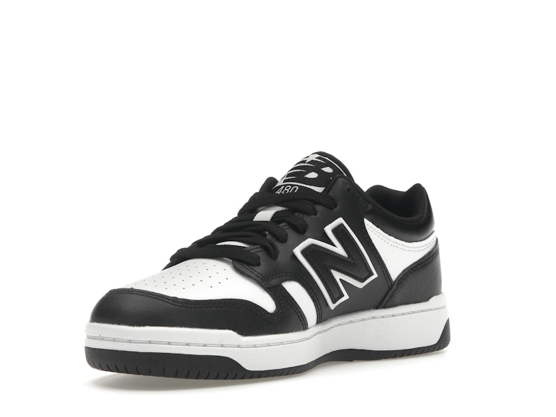 New Balance 480 Black White