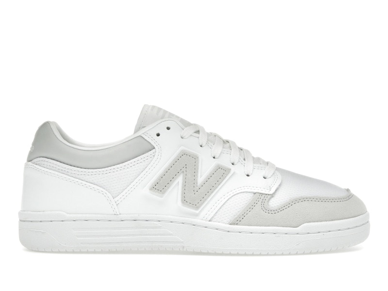 New Balance 480 White Summer Fog Grey