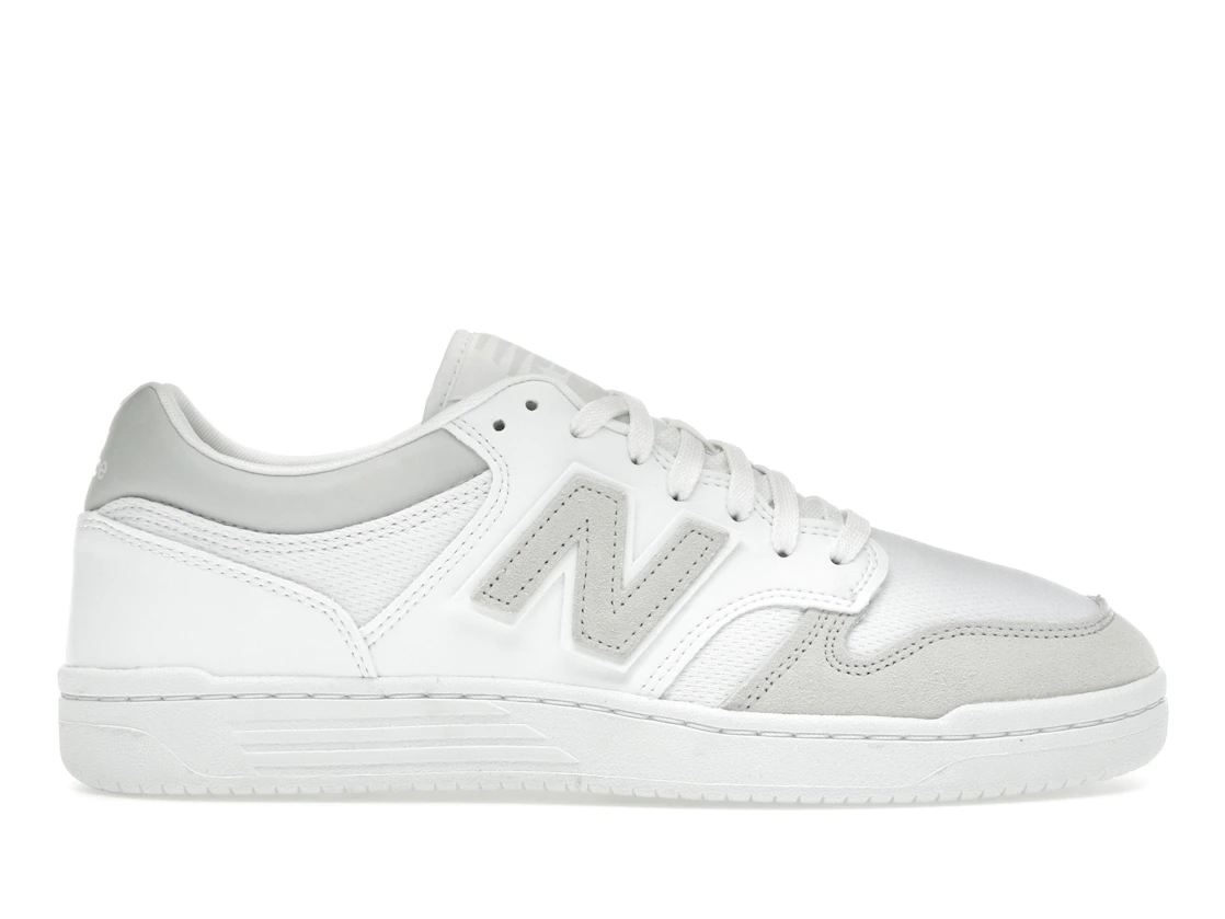 New Balance 480 White Summer Fog Grey