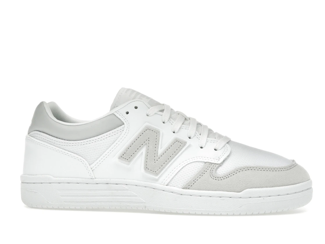 New Balance 480 White Summer Fog Grey