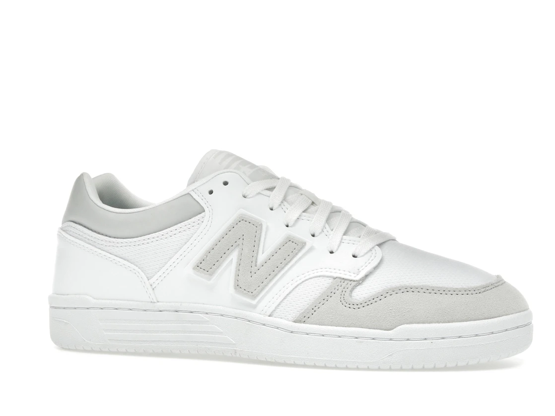 New Balance 480 White Summer Fog Grey