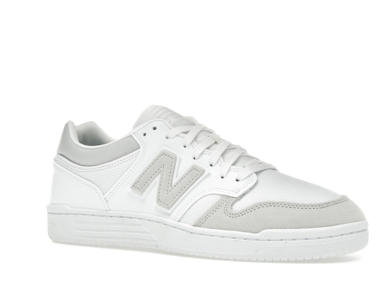 New Balance 480 White Summer Fog Grey