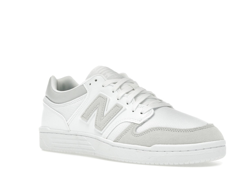 New Balance 480 White Summer Fog Grey