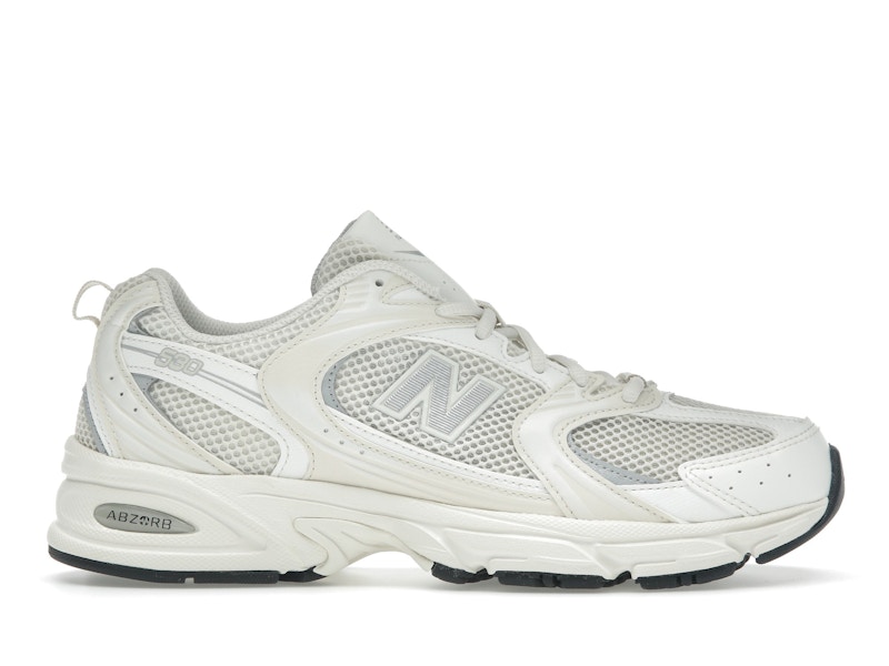 New Balance 530 Cream White Silver Men's - MR530LZ - US