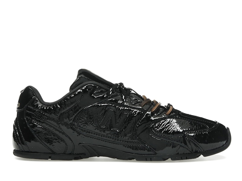 New Balance 530 SL Miu Miu Black Patent (Women's) - 5E165E