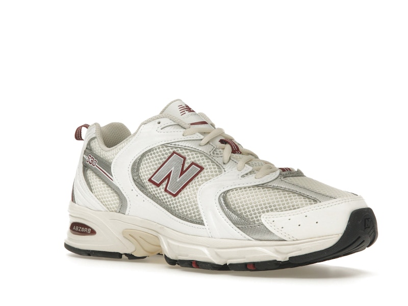 New Balance 530 Sea Salt Mercury Red