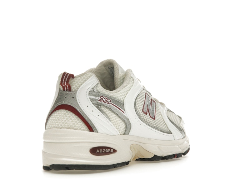 New Balance 530 Sea Salt Mercury Red