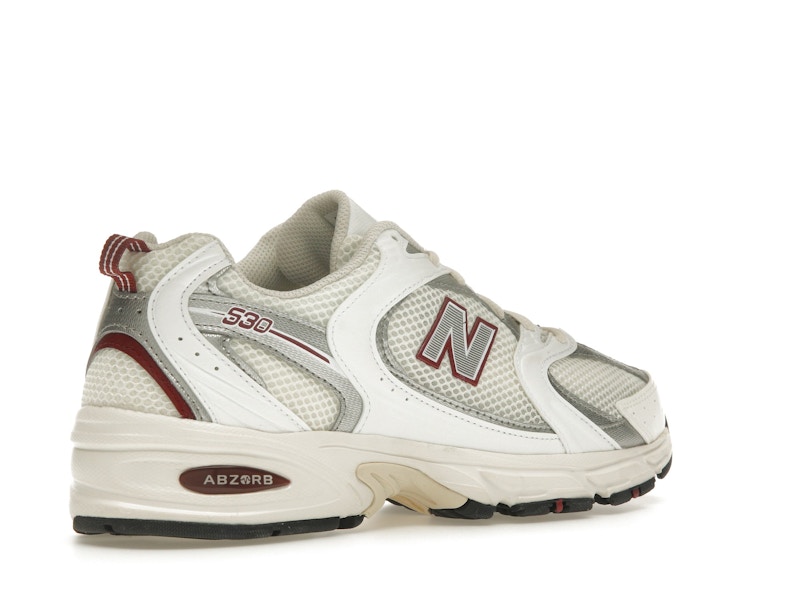 New Balance 530 Sea Salt Mercury Red