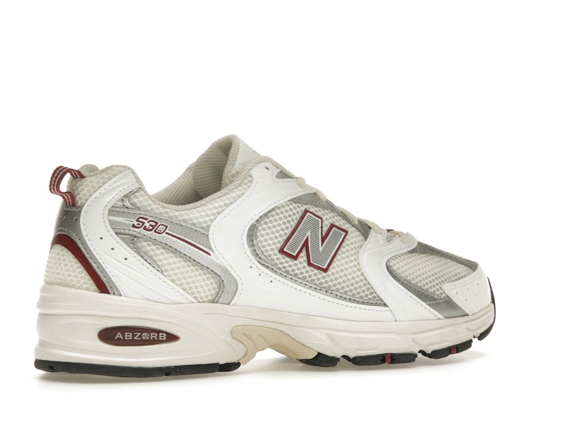New Balance 530 Sea Salt Mercury Red