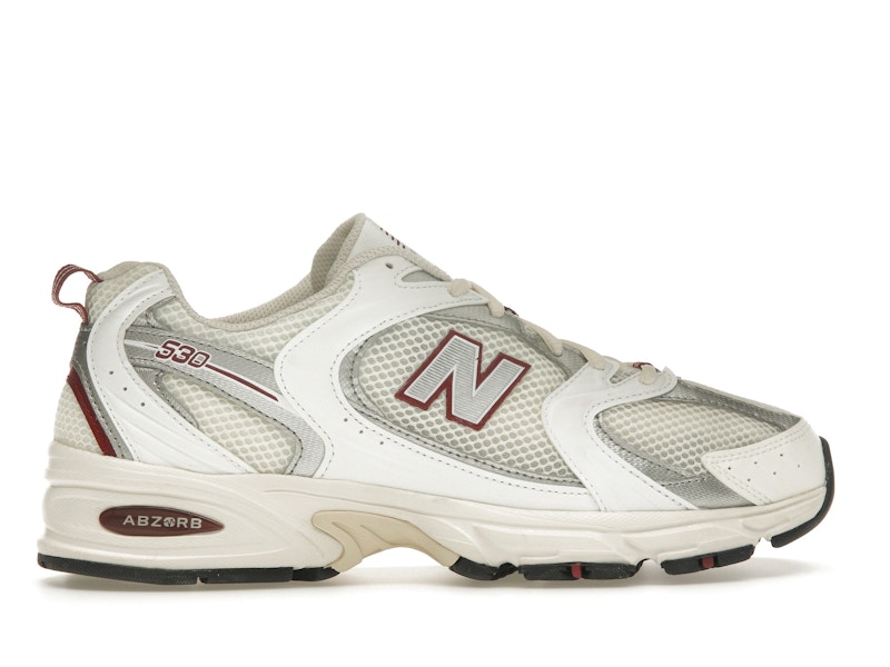 New Balance 530 Sea Salt Mercury Red