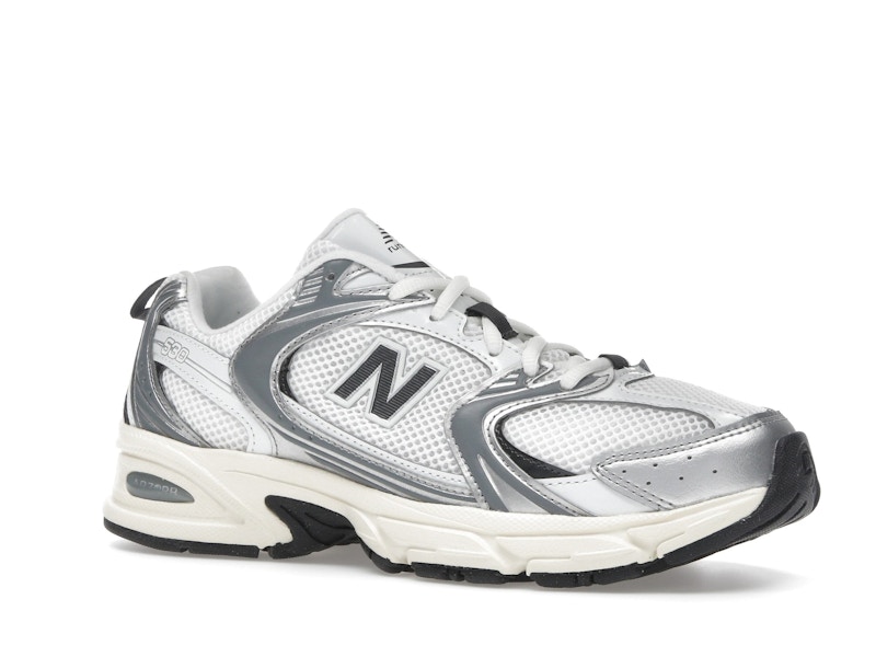 New Balance 530 Silver Metallic Black Cement