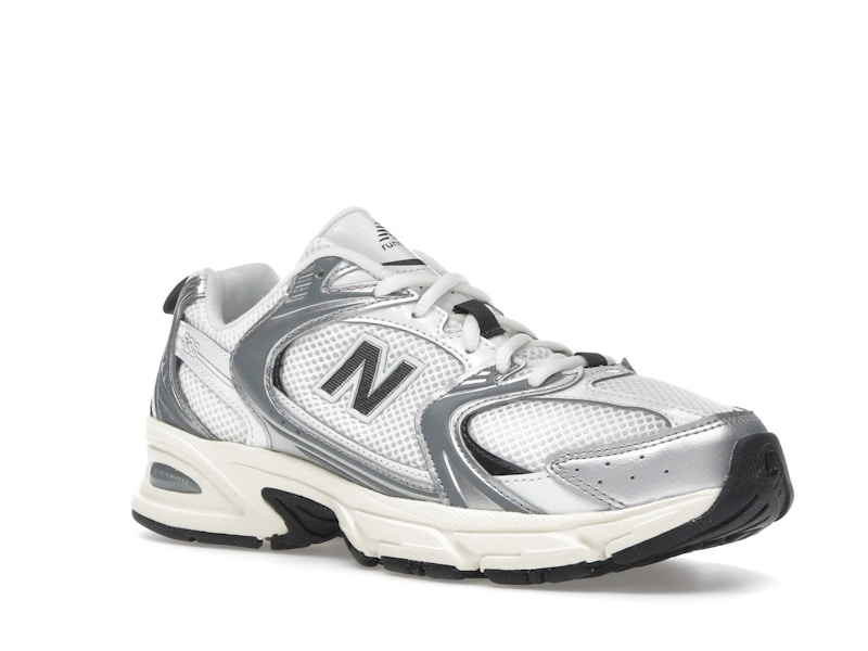 New Balance 530 Silver Metallic Black Cement