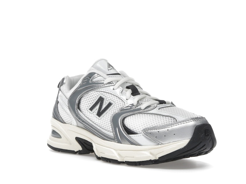New Balance 530 Silver Metallic Black Cement