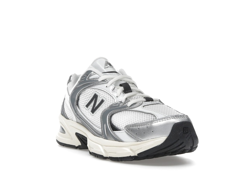 New Balance 530 Silver Metallic Black Cement