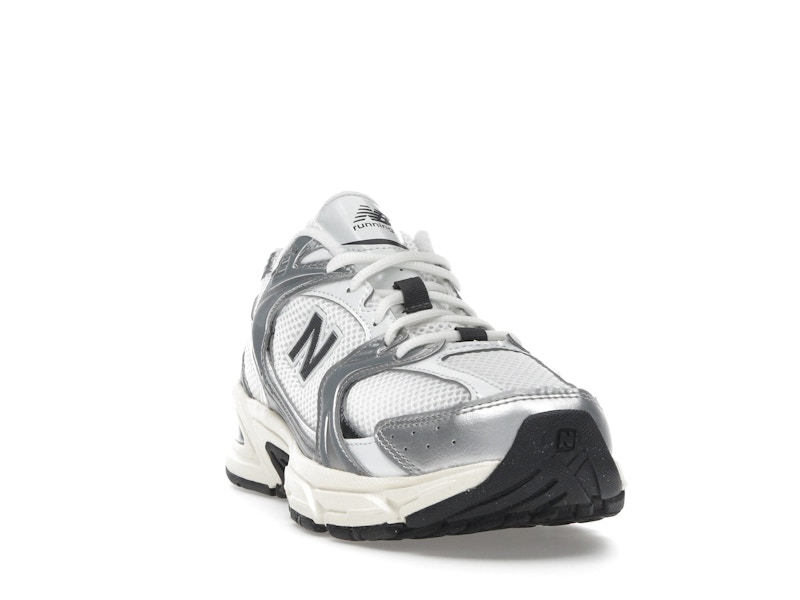 New Balance 530 Silver Metallic Black Cement