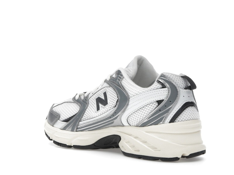 New Balance 530 Silver Metallic Black Cement