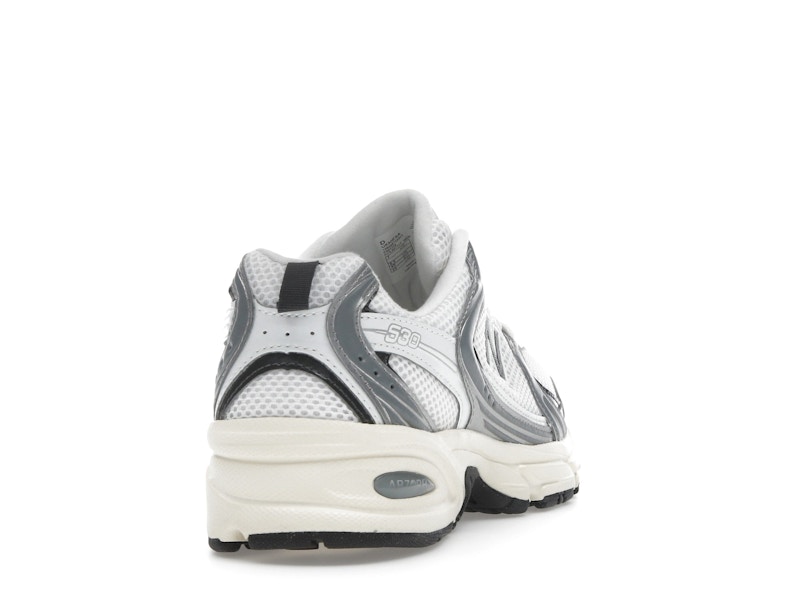 New Balance 530 Silver Metallic Black Cement