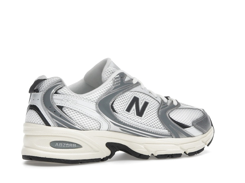 New Balance 530 Silver Metallic Black Cement