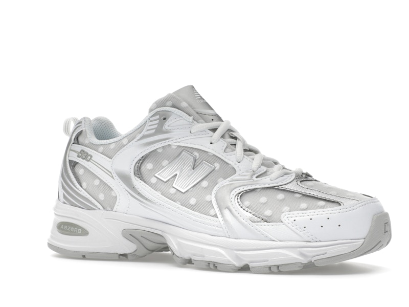 New Balance 530 Silver Metallic Polka Dots