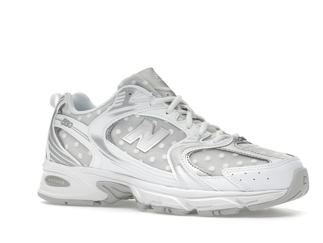 New Balance 530 Silver Metallic Polka Dots
