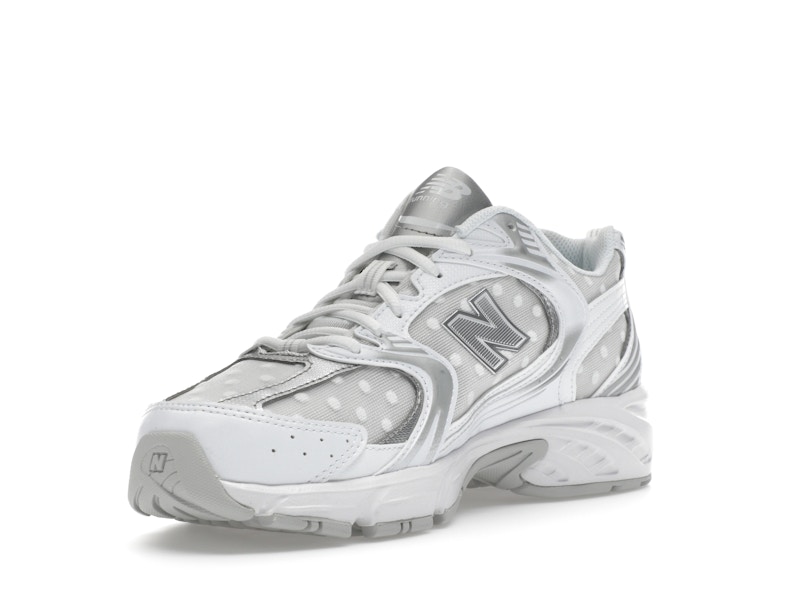 New Balance 530 Silver Metallic Polka Dots