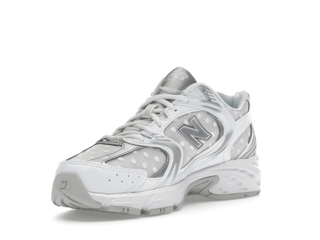 New Balance 530 Silver Metallic Polka Dots