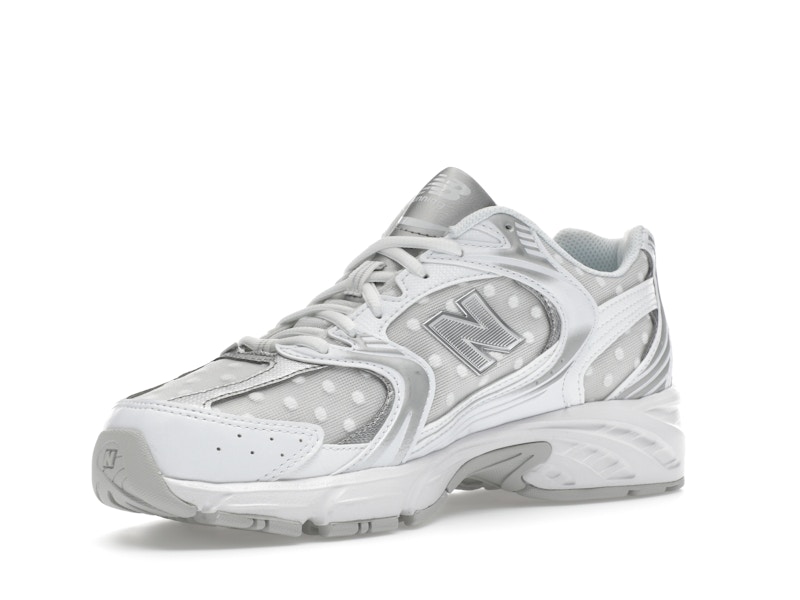 New Balance 530 Silver Metallic Polka Dots