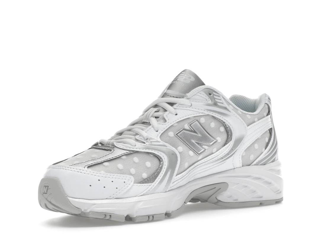 New Balance 530 Silver Metallic Polka Dots