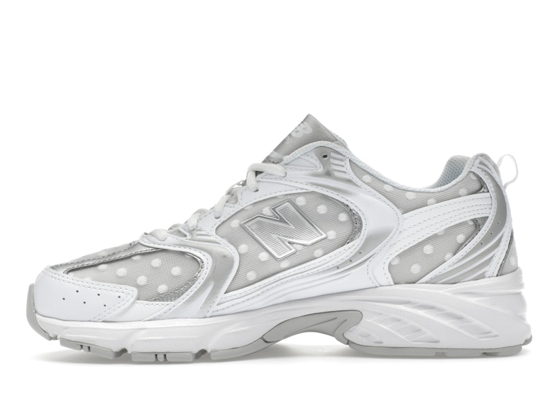 New Balance 530 Silver Metallic Polka Dots
