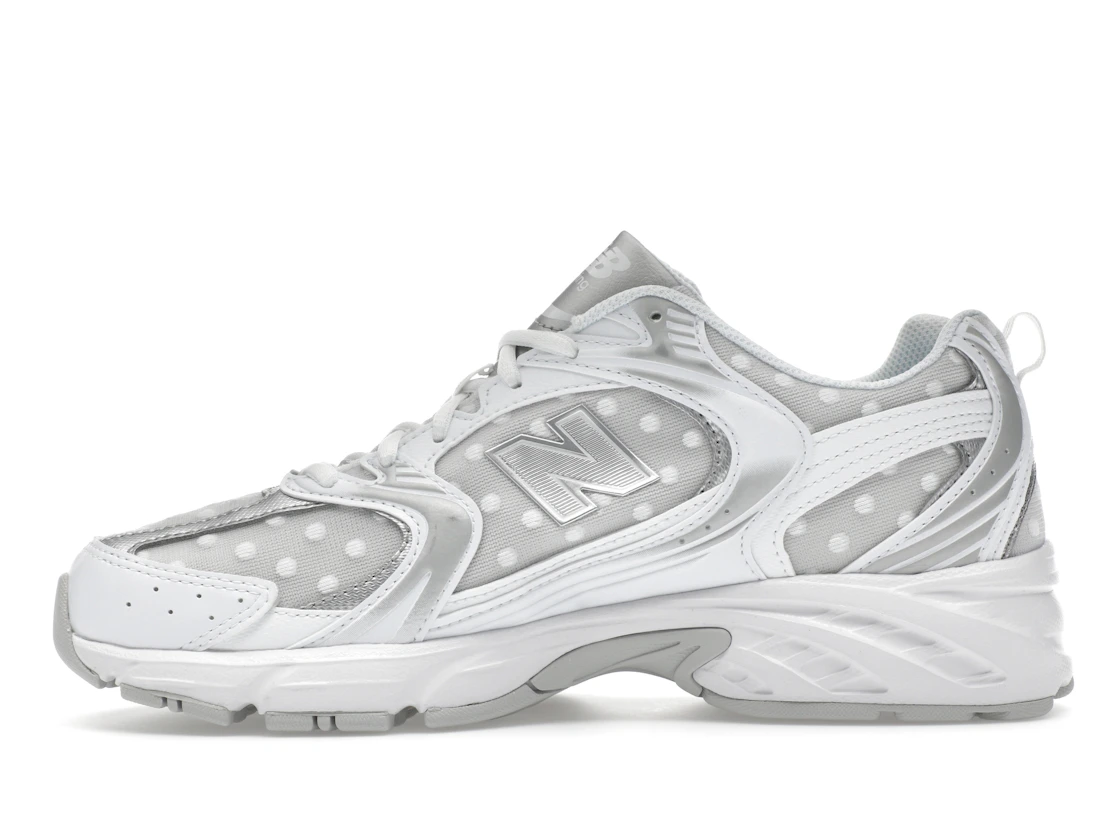 New Balance 530 Silver Metallic Polka Dots