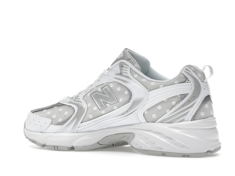 New Balance 530 Silver Metallic Polka Dots