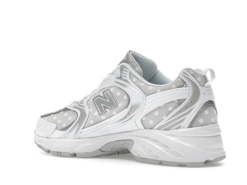 New Balance 530 Silver Metallic Polka Dots